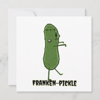 Einladung von Franken-pickle
