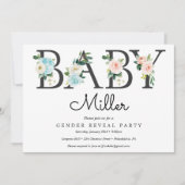 Einladung von Frauen - Baby Shower Boy oder Girl (Vorderseite)