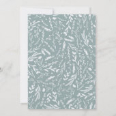 Einladung von Frauen zum Ruhestand, bearbeitbare V (Rückseite)