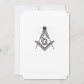 Einladung von Freemason Birthday (Rückseite)