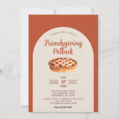 Einladung von Friendsgiving Potluck (Vorderseite)