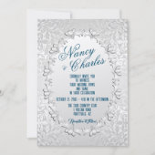 Einladung von Frilly and Feminine Wedding (Vorderseite)