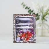 Einladung von frischem Makreel (Stehend Vorderseite)