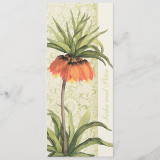 Einladung von Fritillaria Floral Wedding 1