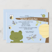 Einladung von Frosch und Freunden (Vorne/Hinten)