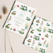 Einladung von Frosch zum Geburtstag