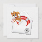 Einladung von Fundraiser (Vorderseite)