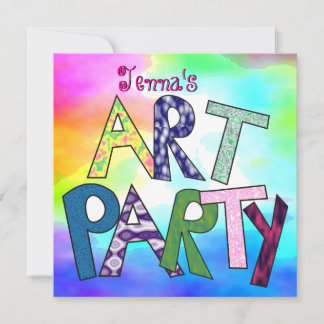 Einladung von Funky Letters zum Geburtstag