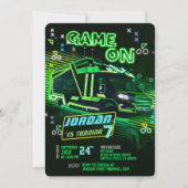 Einladung von Gamer Truck (Vorderseite)