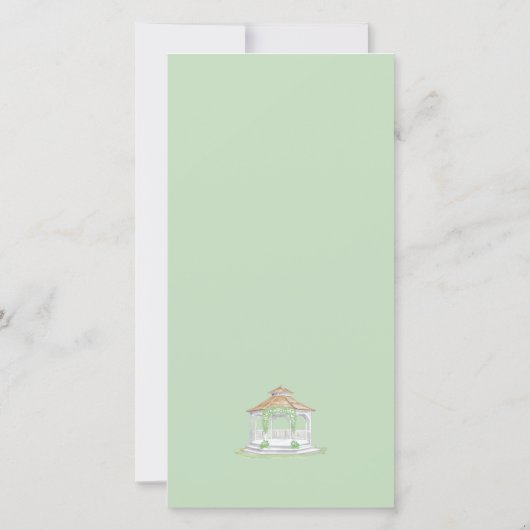 Einladung von Gazebo (Rückseite)