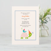 Einladung von Geburtstagsfreunden (Stehend Vorderseite)