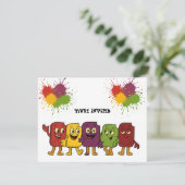 Einladung von gefrorenen Freunden (Stehend Vorderseite)