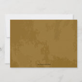 Einladung von Gelben Fahrrädern (Rückseite)