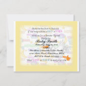 Einladung von Gelben Storch (Rückseite)