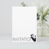 Einladung von Gentelmen (Stehend Vorderseite)