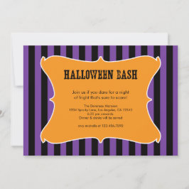 Einladung von gestrichenem Halloween-Party