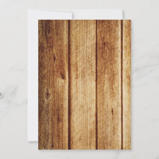 Einladung von Gewehren oder Glitzer - 5 x 7 (Rückseite)