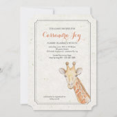 Einladung von Giraffe (Vorderseite)