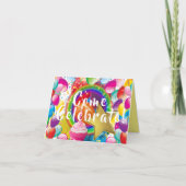 Einladung von Girls Birthday Party Balloons (Vorderseite)