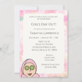 Einladung von Girls Day Out Wellness-Center (Vorderseite)