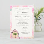 Einladung von Girls Day Out Wellness-Center (Stehend Vorderseite)