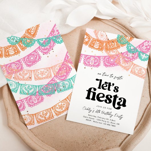 Einladung von Girl's Fiesta zum Geburtstag