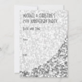 Einladung von Glitz "Silver"-Kurve "VIP Pass" (Rückseite)