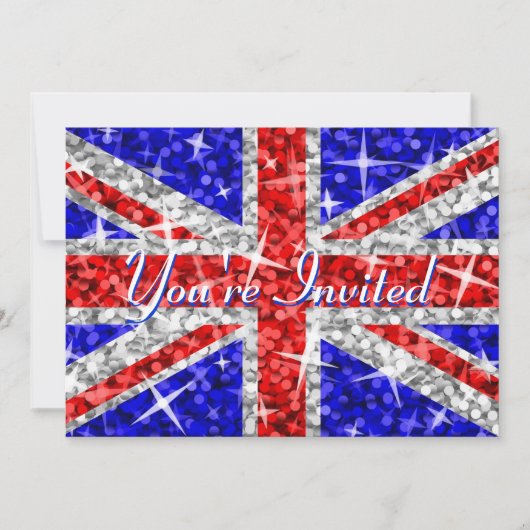 Einladung von Glitz UK "You're Invited" (Vorderseite)