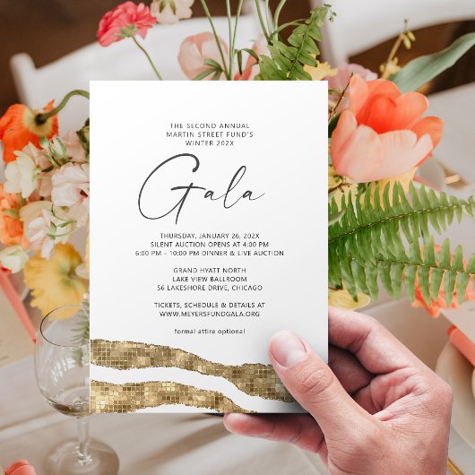 Einladung von Gold Layers Gala