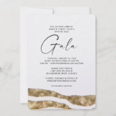 Einladung von Gold Layers Gala (Vorderseite)