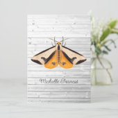 Einladung von Gold Moths (Stehend Vorderseite)