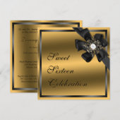 Einladung von Gold und Black Diamond (Vorne/Hinten)