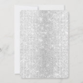 Einladung von Goldfloralen Rahmen (Rückseite)