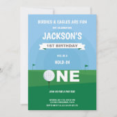 Einladung von Golf Boy Birthday (Vorderseite)