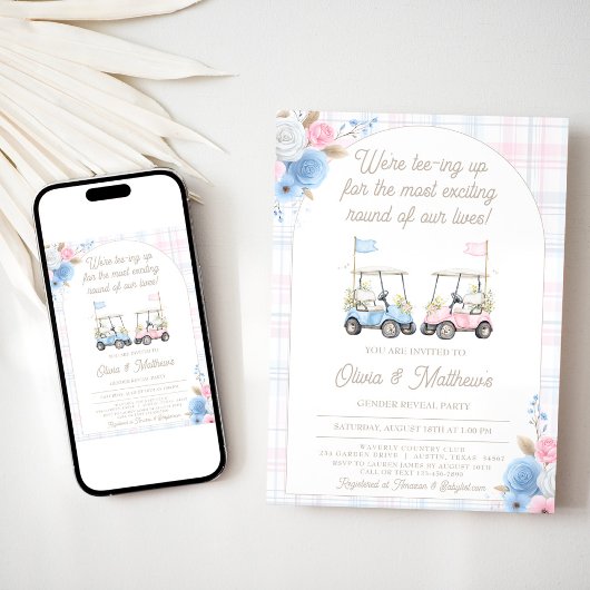 Einladung von Golf Gender - Golf Carts