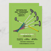 Einladung von Golfklubs (Vorne/Hinten)