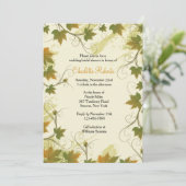 Einladung von Grapevin-Rahmen (Stehend Vorderseite)