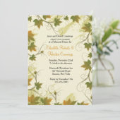 Einladung von Grapevin-Rahmen (Stehend Vorderseite)