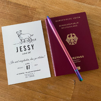 Einladung von Great Dane zum Geburtstag