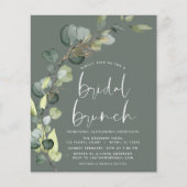 Einladung von Green Bridal Brunch im Rahmen der Bu Flyer (Vorne)