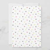 Einladung von Grillen Baby Shower | BaBy Q Einladu (Rückseite)