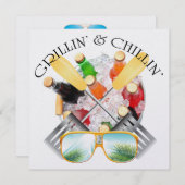 Einladung von Grillin und Chillin (Vorne/Hinten)