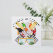 Einladung von Grillin und Chillin (Stehend Vorderseite)