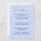 Einladung von Gumber Ducky Blue Duwer (Rückseite)