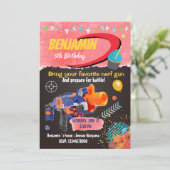 Einladung von Gun War (Stehend Vorderseite)