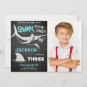 Einladung von Haifischen Foto (Vorderseite)