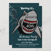 Einladung von Haifischen zum Geburtstag, Haiangrif (Vorne/Hinten)