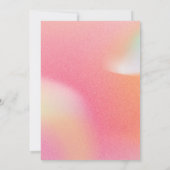 Einladung von Halloween-Party mit Ghost Dog (Rückseite)