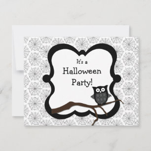 Einladung von Halloween-Party - Schale