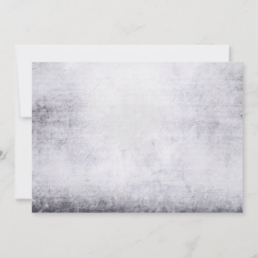 Einladung von Halloween-Party Spuk Scarecrow (Rückseite)